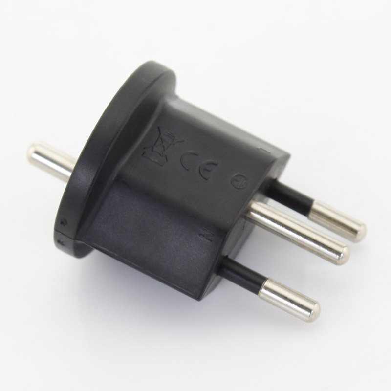 Germany to ch converter France to Swiss power plug adaptor permanently fix Switzerland 10A 250V triple plug socket for industry