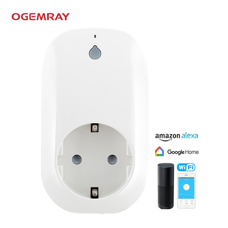 High Quality Smart Socket Wifi 16A Socket Plugs CE/RoHs Socket Outlet Free APP