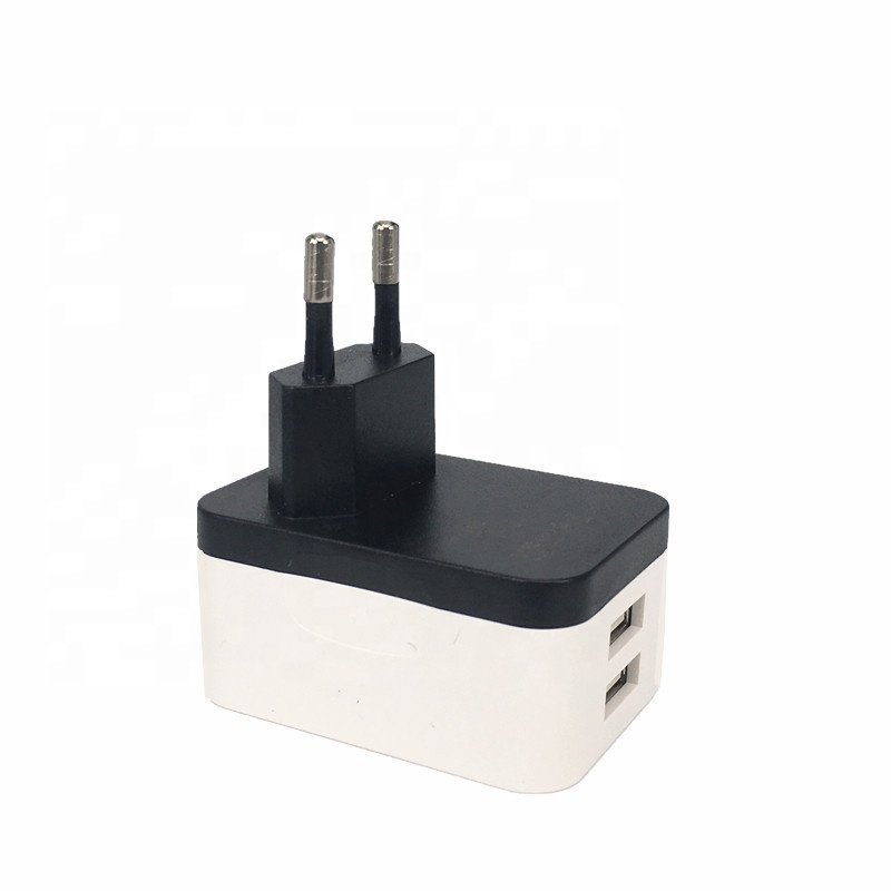 international travel adapter outlet usb European Travel Plug Adapter With USB c for mobile phone charging travel adapter