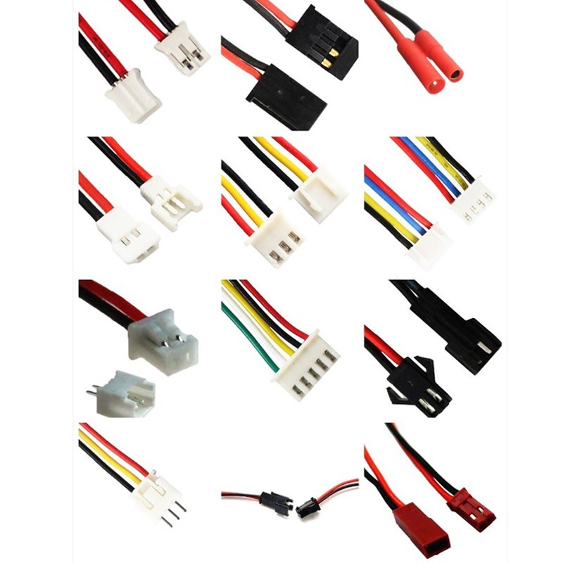 JST XH 2.54 5 Pin Pitch 2.54mm Wire Connector JST XH2.54mm Male Plug Socket Cable Terminals Connectors Cables 26AWG 200mm