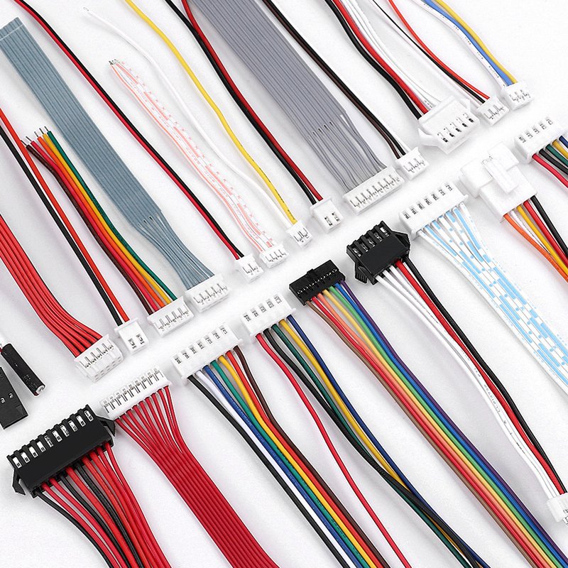 JST XH 2.54 5 Pin Pitch 2.54mm Wire Connector JST XH2.54mm Male Plug Socket Cable Terminals Connectors Cables 26AWG 200mm