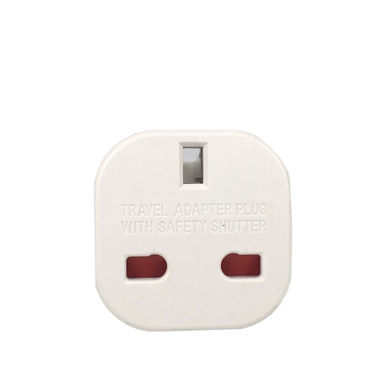 Universal UK to EU AC Power Plug Home Travel Converter Adapter Adaptor