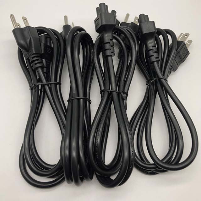 US standard ac power cord free sample USA 3pin plug us 3 pin power cable for computer