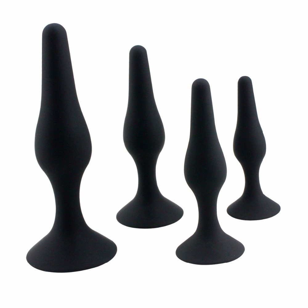 Japanese Juguete Sexual Self Silicone Prostate Massager Stimulator Adult Male Sex Toys Girl Three Size Adult Anal Butt Plug For