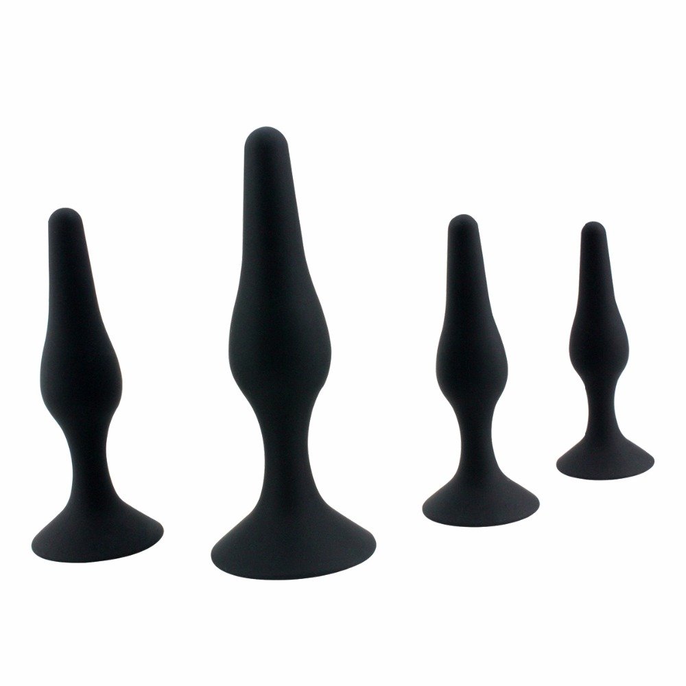 Japanese Juguete Sexual Self Silicone Prostate Massager Stimulator Adult Male Sex Toys Girl Three Size Adult Anal Butt Plug For