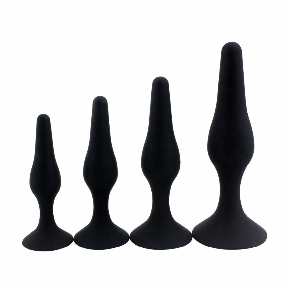Japanese Juguete Sexual Self Silicone Prostate Massager Stimulator Adult Male Sex Toys Girl Three Size Adult Anal Butt Plug For
