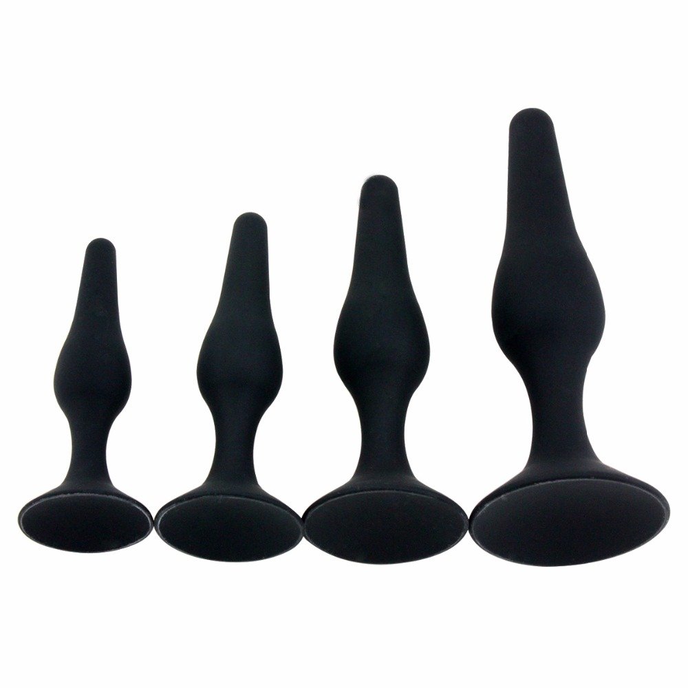 Japanese Juguete Sexual Self Silicone Prostate Massager Stimulator Adult Male Sex Toys Girl Three Size Adult Anal Butt Plug For
