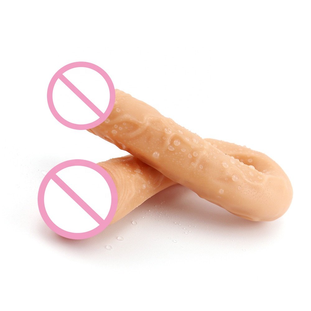Double actual penis sex supplies 42cm flexible lesbian double penis Dix fake penis party anal vaginal g spot pleasure