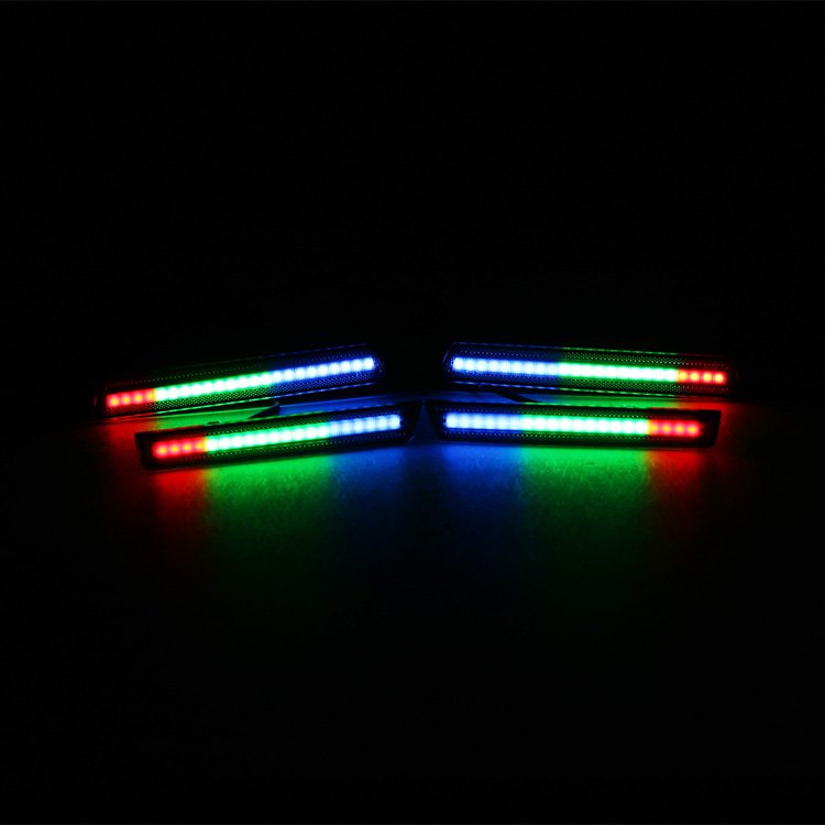 Plug and Play RGB flow series led side maker lights for 2015-2023 Dodge Challenger