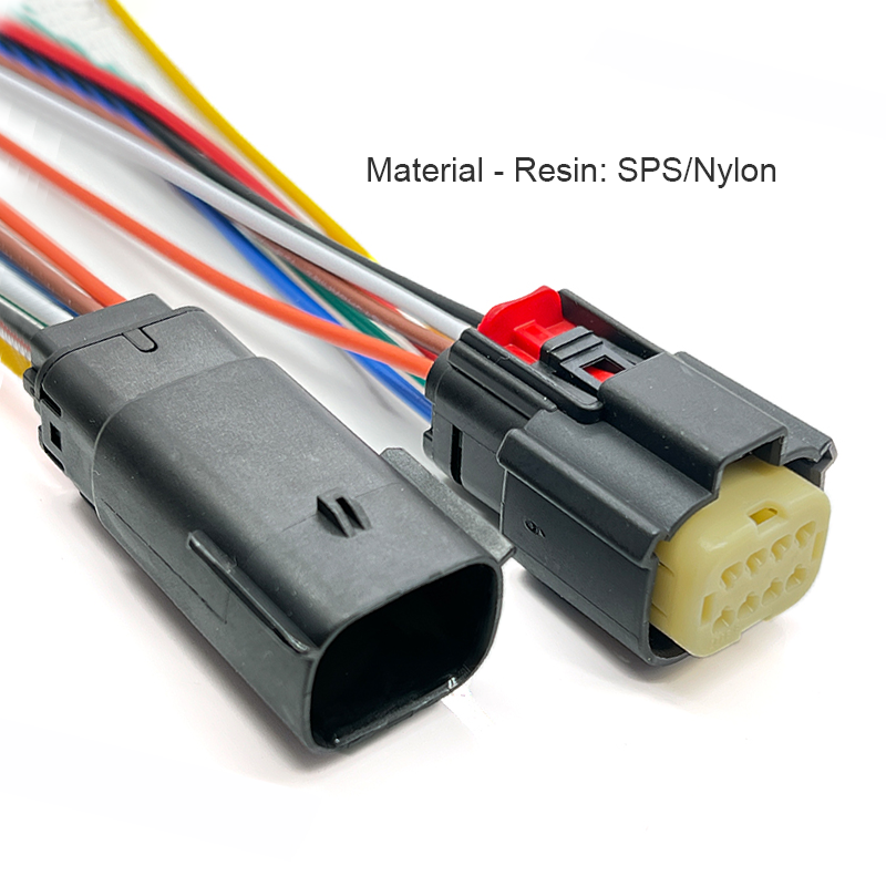Molex 8Pin Auto Electrical Headlight Light Socket Connector Harness Engine Plug 334720801 334824801