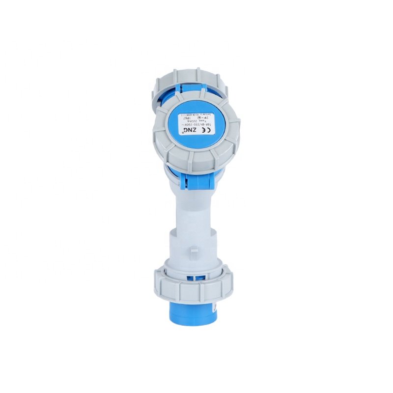 2 Way Industrial Y Splitter Socket 16A 3 Pin IP67 Waterproof Industrial Plug And Socket
