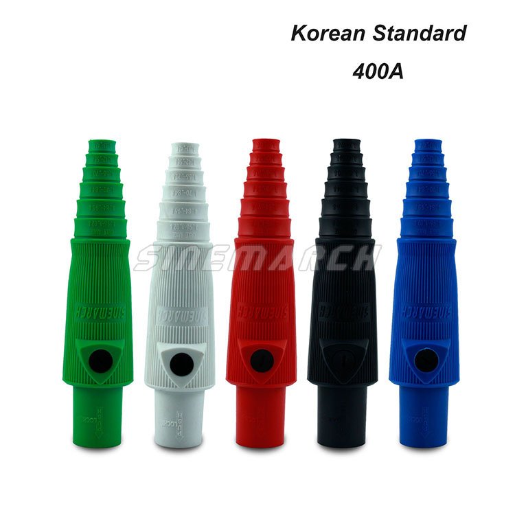 5X R-LOK 400A Female Plug Set American Standard Single Pole Power Connector Compatible with Camlock