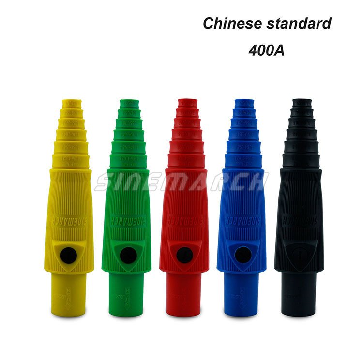 5X R-LOK 400A Female Plug Set American Standard Single Pole Power Connector Compatible with Camlock