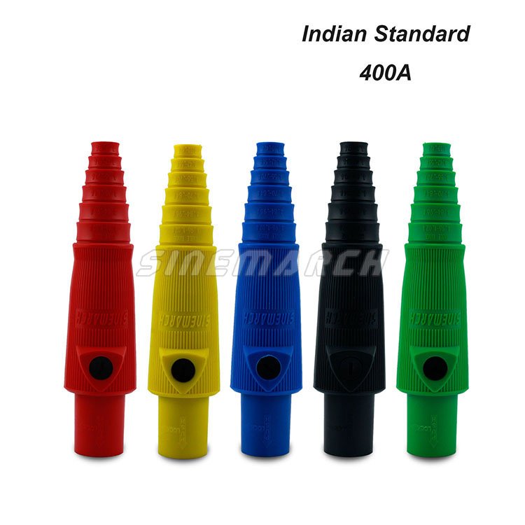 5X R-LOK 400A Female Plug Set American Standard Single Pole Power Connector Compatible with Camlock