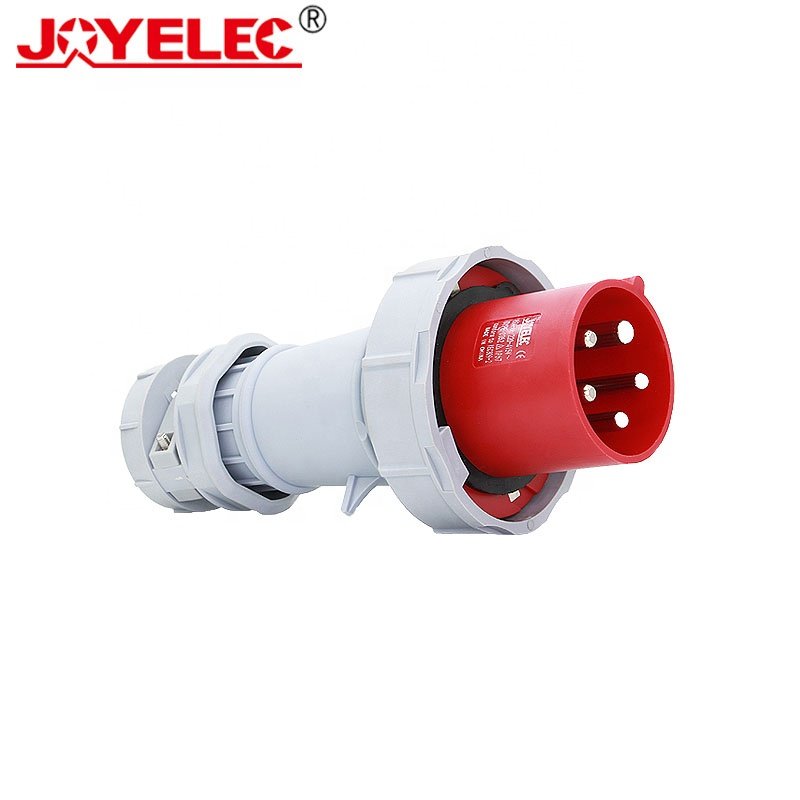 JOYELEC Q0352 5P 63A New Waterproof and Dustproof Plug and Socket Industrial Power Wiring Connector