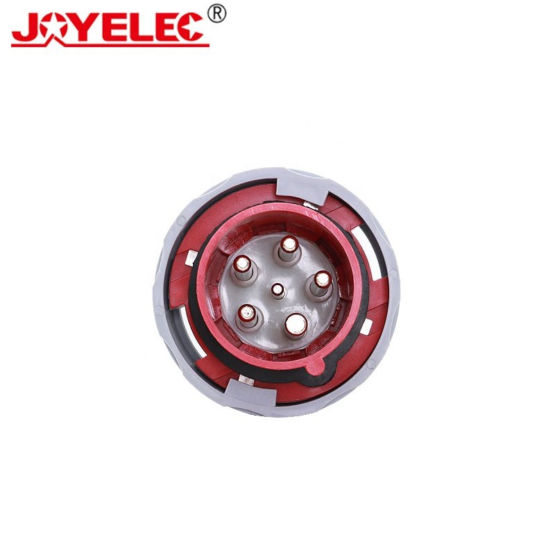 JOYELEC Q0352 5P 63A New Waterproof and Dustproof Plug and Socket Industrial Power Wiring Connector