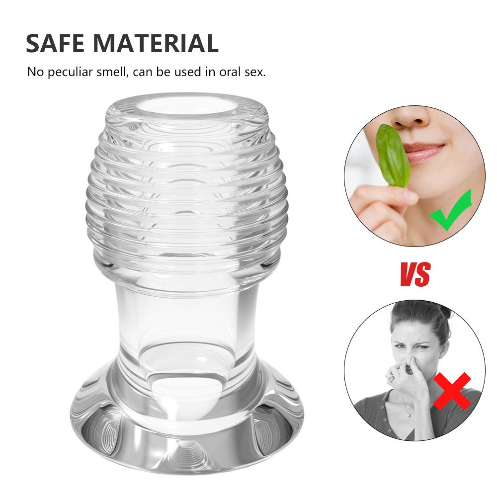 Hollow Butt Plug Anal Plug Dilator Tunnel Cleaning Expansion Masturbator Prostate Massager Intimate Goods