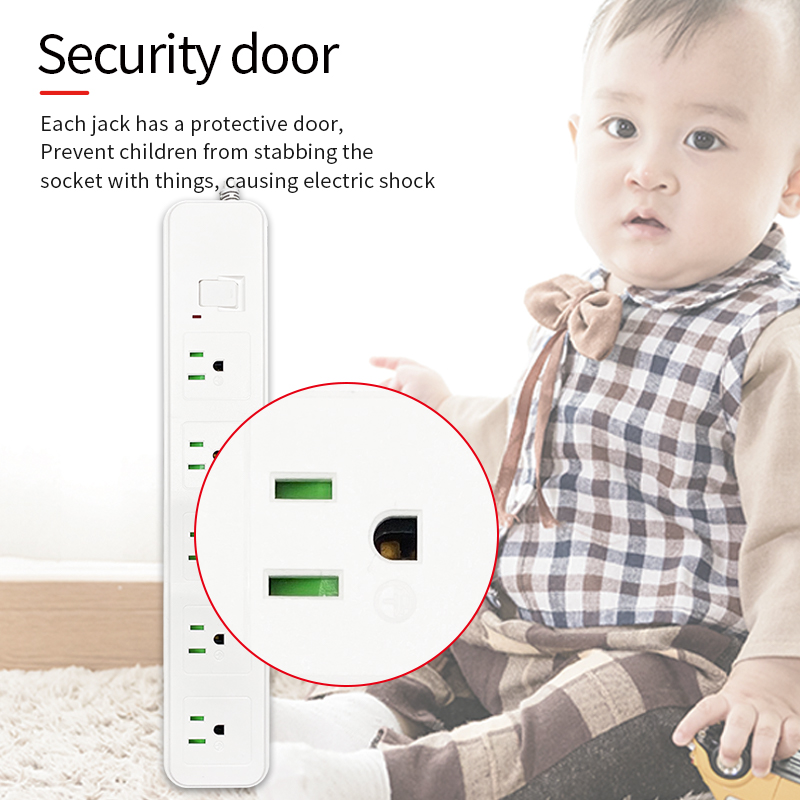 Ys-02 Us Standard Hole Multi-purpose Plug-in Five-hole Wiring Block New Single-row Protection Plug-in Board Manufacturer