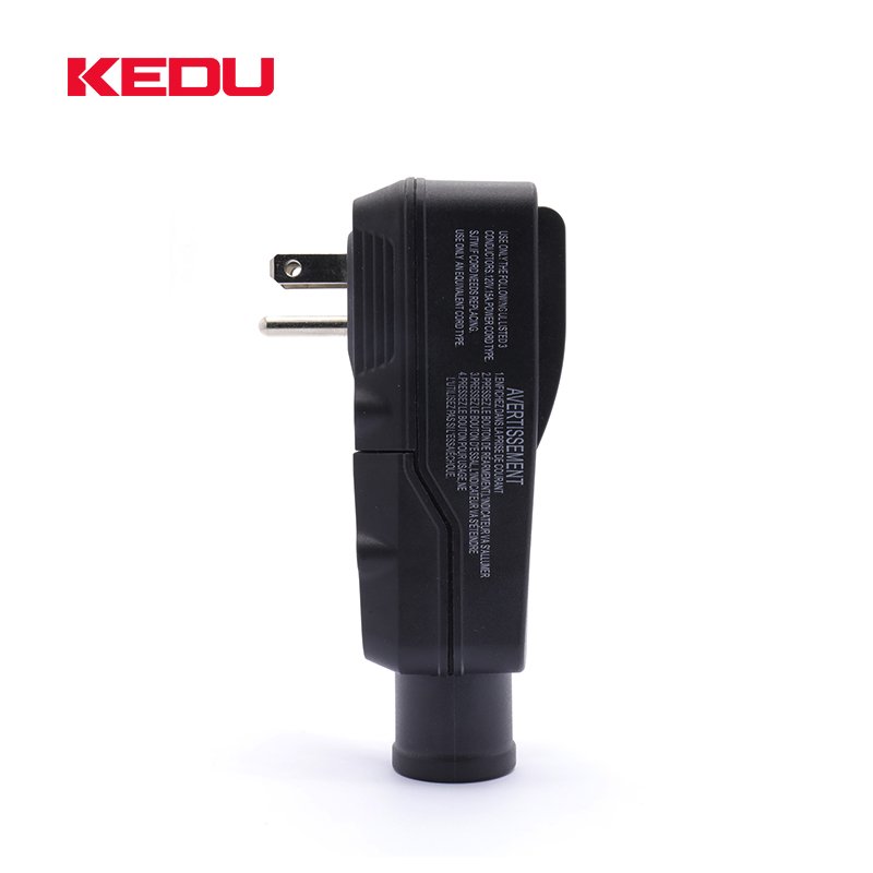 KEDU PD1 US Plug 5-15P 2P+PE 120V 15A ALCI GFCI With CE UL Approved