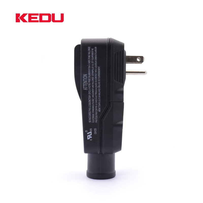 KEDU PD1 US Plug 5-15P 2P+PE 120V 15A ALCI GFCI With CE UL Approved