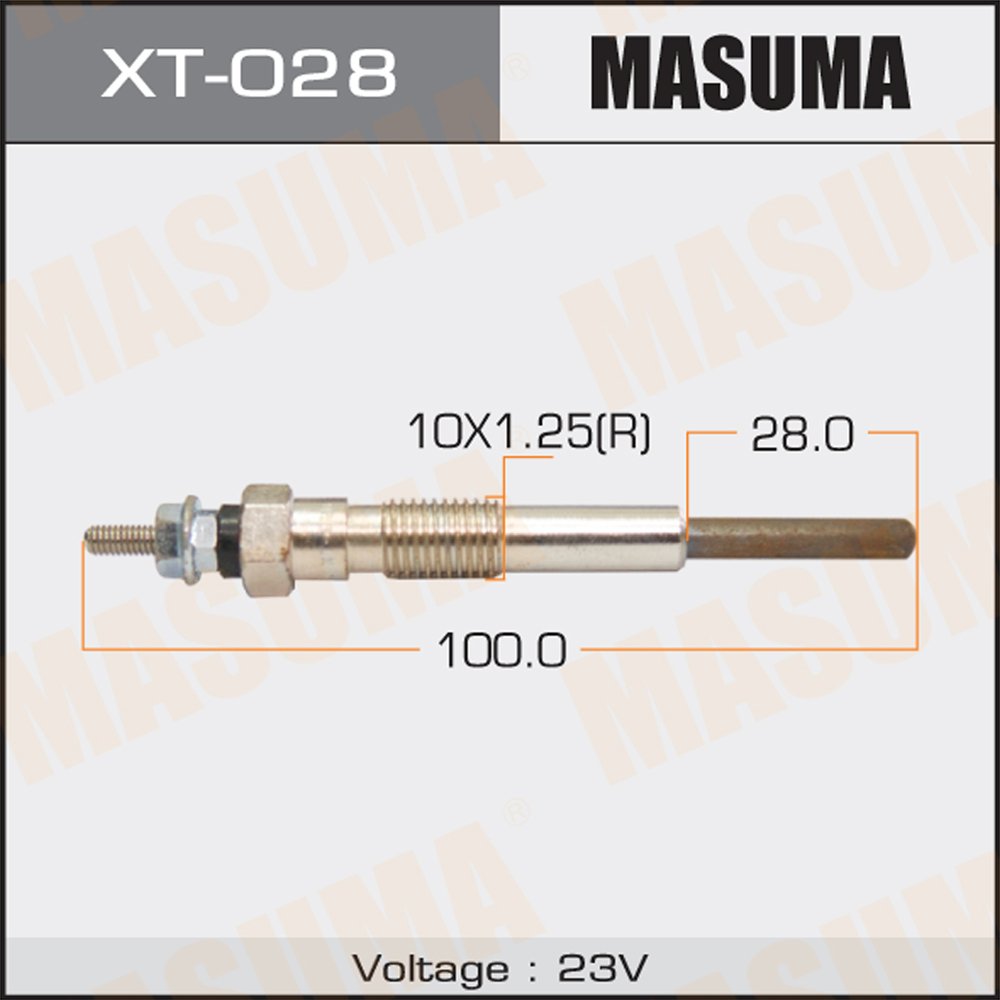 XT-028 MASUMA Chassis Parts glow plug removal kit D4BF 19850-58010 for TOYOTA COASTER BB31