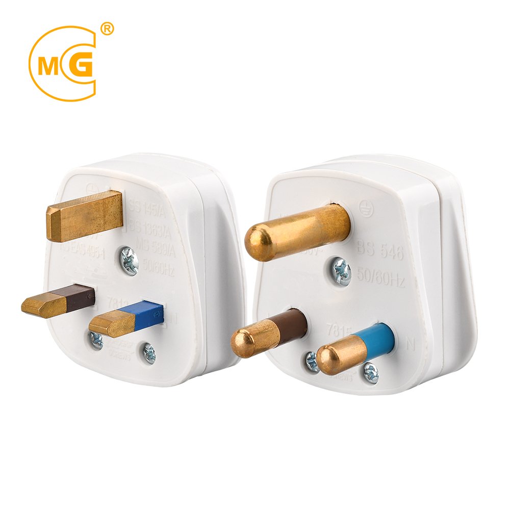 British standard bakelite copper 13 amp 220v 250v plug