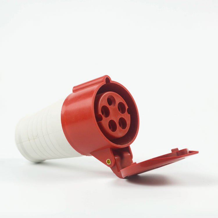 16a 32a 63 250 220v 400v 440v Multiple Male Female Amp Single Phase Ip67 Waterproof Industrial Plug And Socket Pdu 3 5 Pin