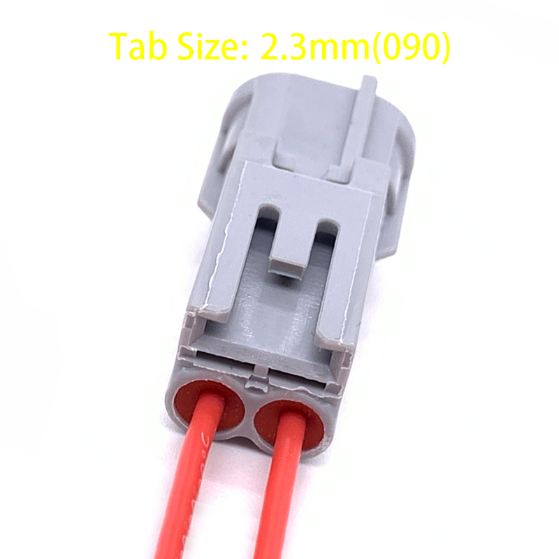 2 Pin Auto Fog Light Lamp Socket Reverse Radar Plug Male Female Connector Wire Harness 6189-0031