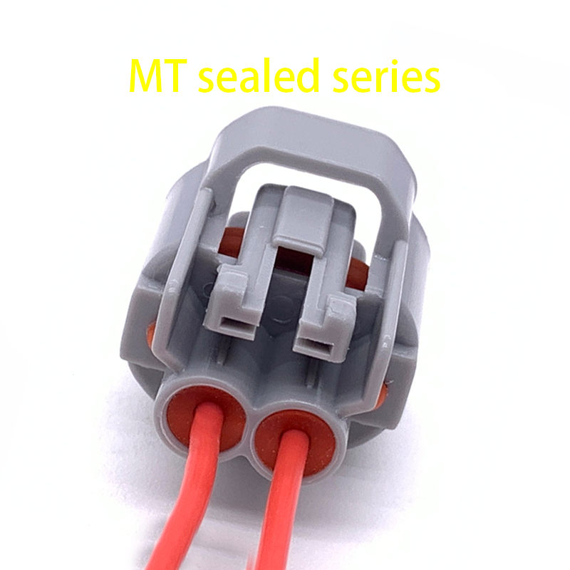 2 Pin Auto Fog Light Lamp Socket Reverse Radar Plug Male Female Connector Wire Harness 6189-0031