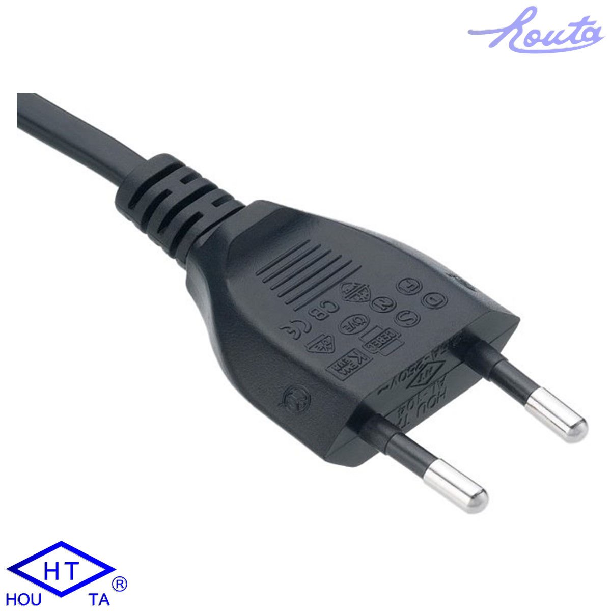 European 2 Pin Type C Plug