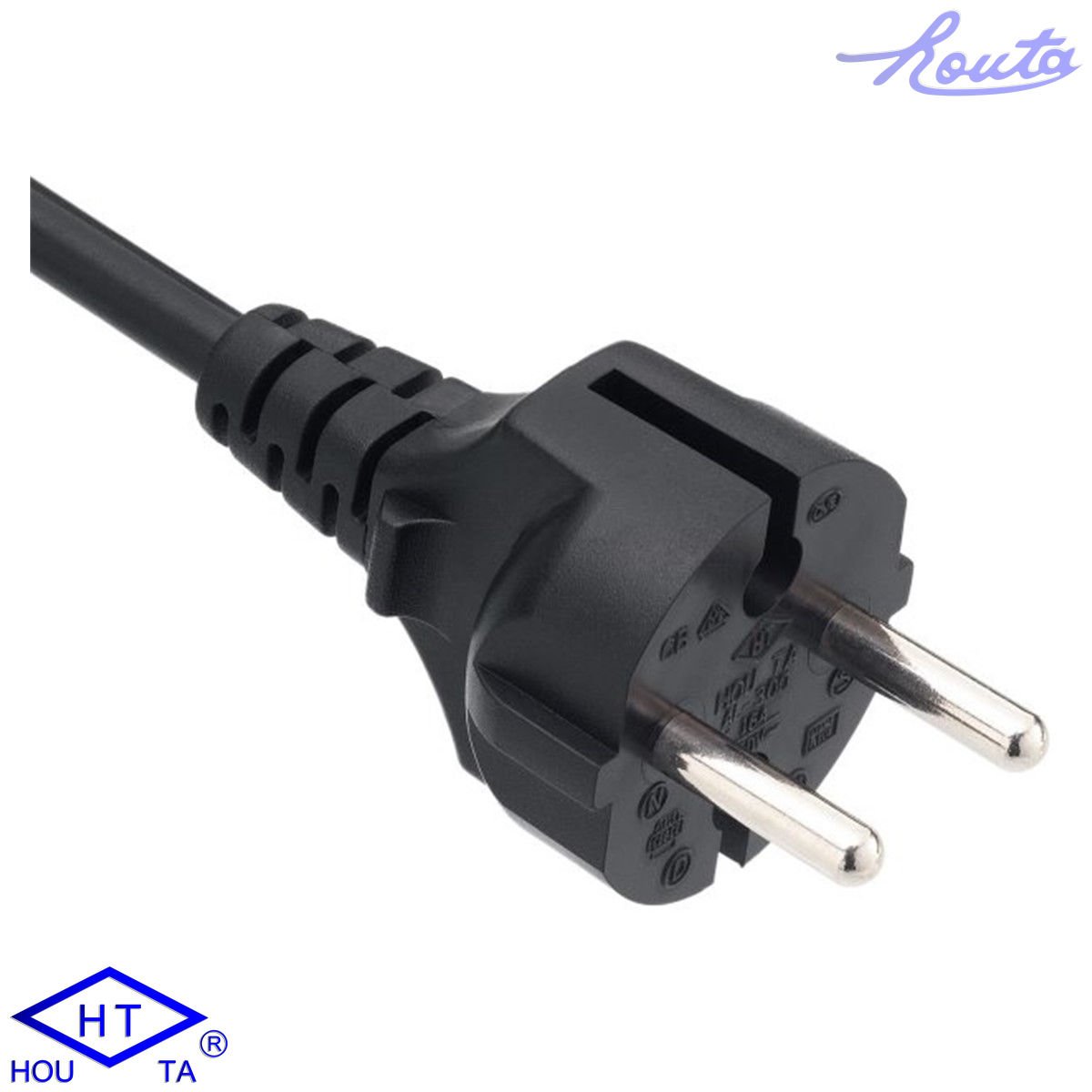 European 2 Pin Type C Plug