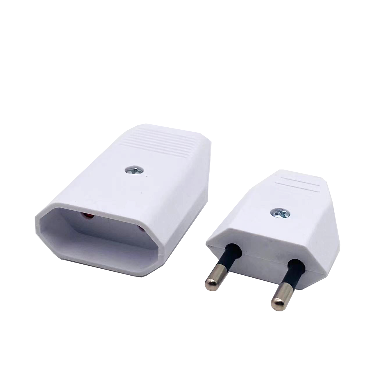 Hot Selling European Standard Socket Germany Socket without Grounding Power Socket for Wiring Connection White Black Color