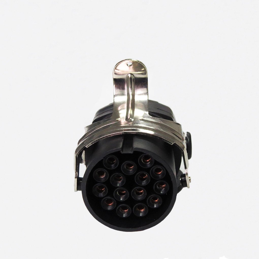 European Trailer Connector 15 Pin Plastic Trailer Plug Screw Type
