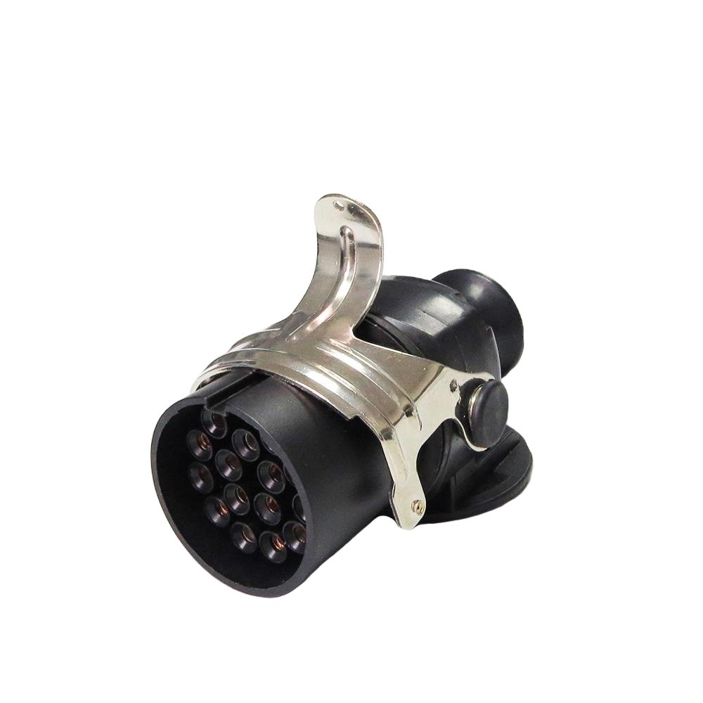 European Trailer Connector 15 Pin Plastic Trailer Plug Screw Type