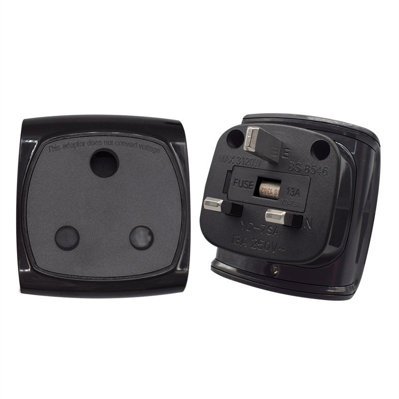 South Africa to UK Plug Adapter Type-M female socket Big Round 3 pins Converter Bangladesh Sri Lanka Nepal travel England