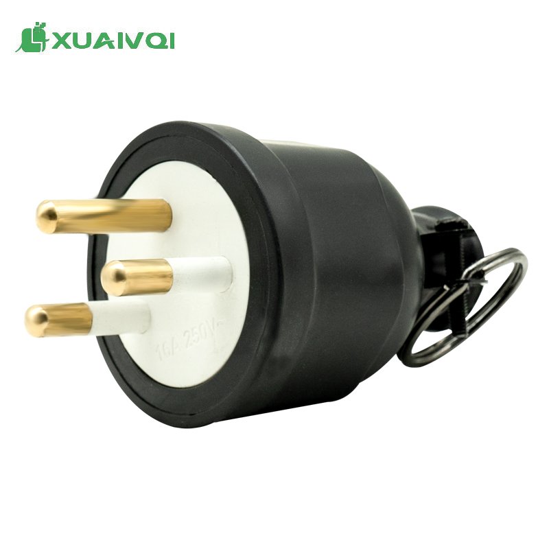3 Pin16A Black Multiple Adaptor Plug Universal Power Plug for Sales