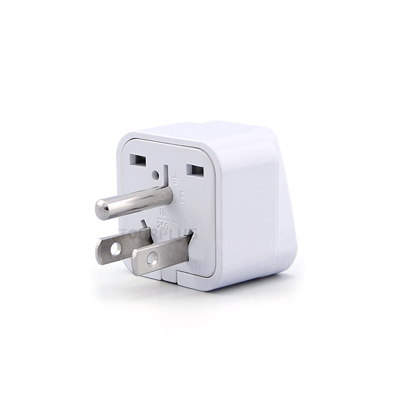 Fast shipping universal UK AU US EU adapter to US plugs adapters 3 pins Travel Power Adapters travel plugs for American