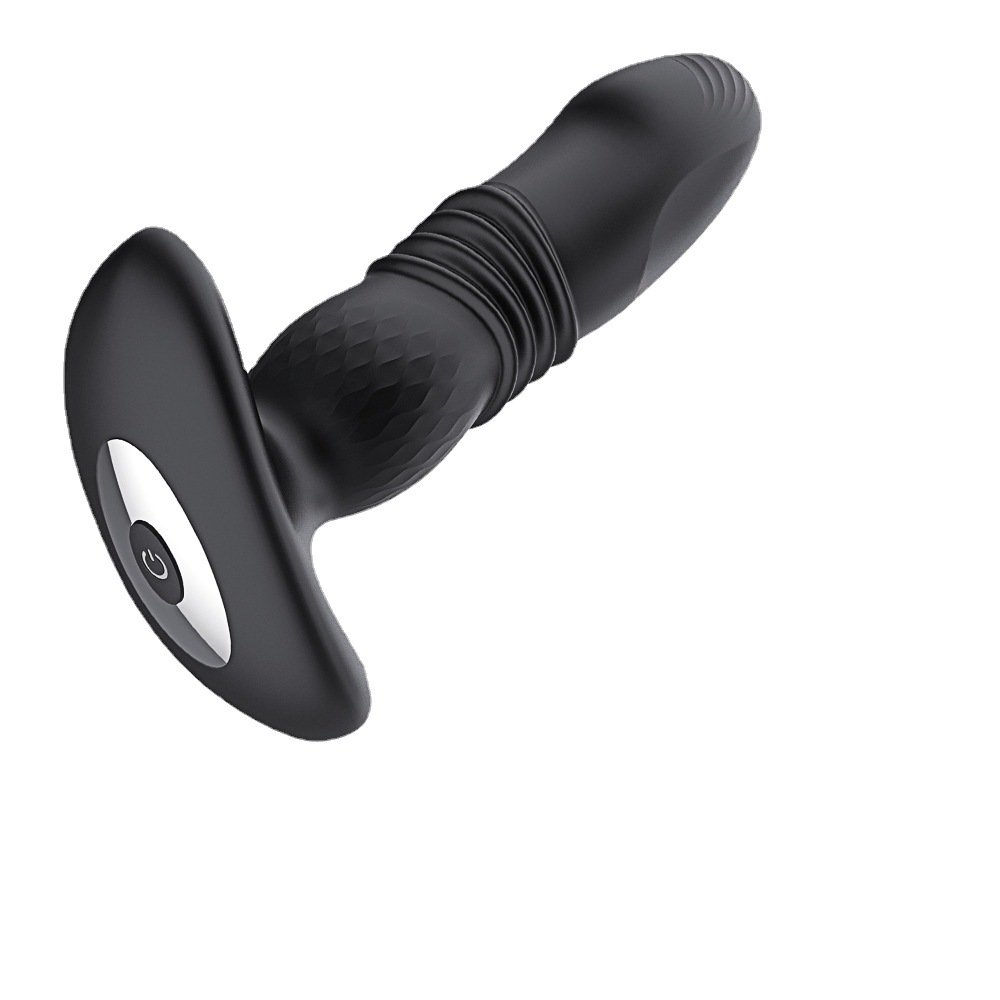 Anal Butt Plug Vibrator Wireless Remote Control Thrusting And Vibration Dildo 2in1 Prostate Massager For Woman And Man Pleasure