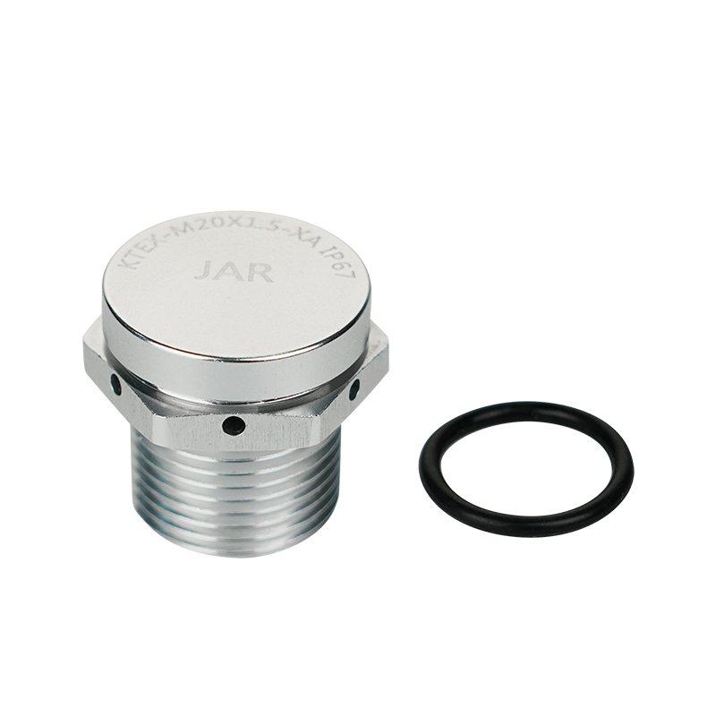 JAR manufacturer waterproof metal breather valve UL V0 ROHS metric aluminum air vent plug