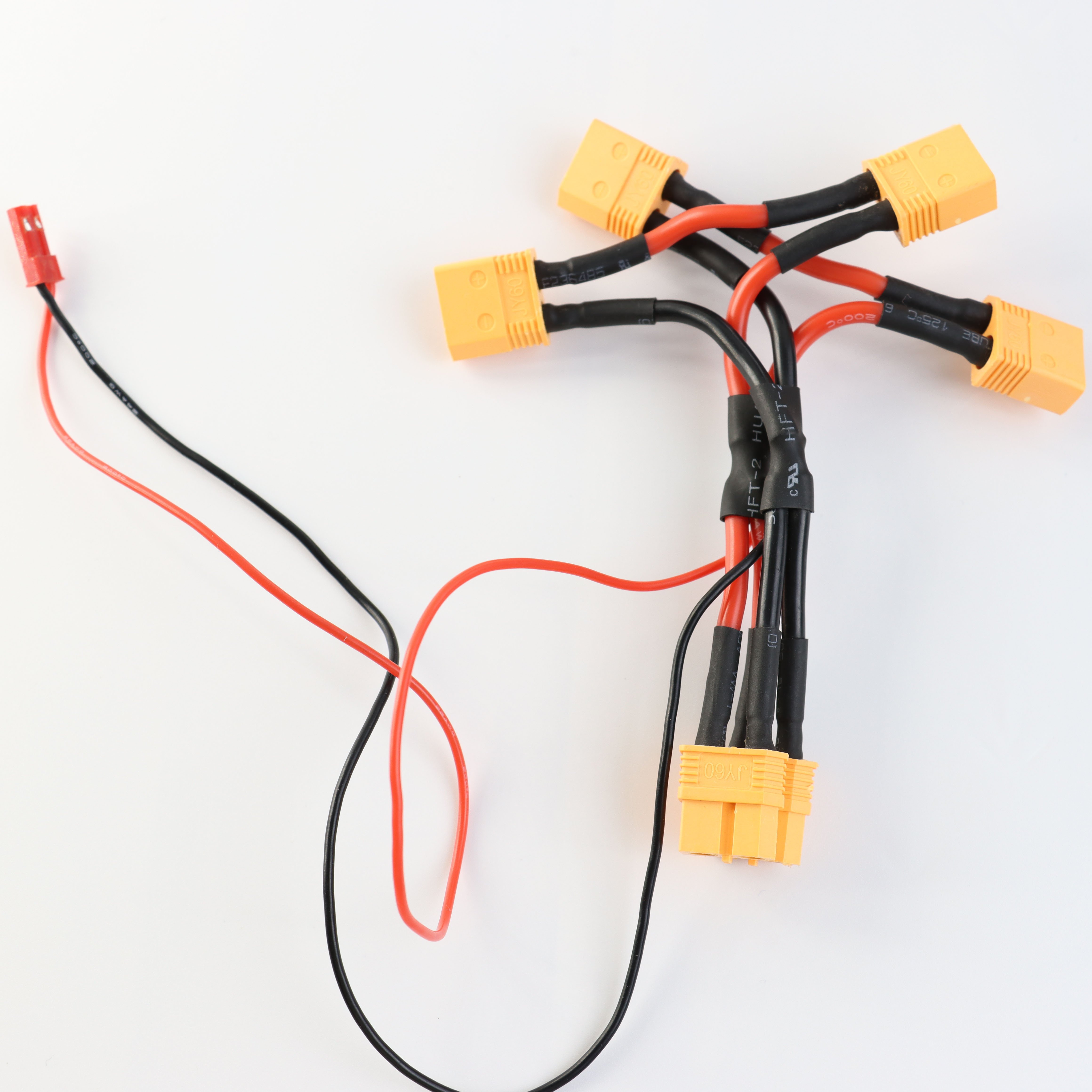 Custom XT60 Female to Male Deans T Plug Cable Extension Wire T-head Series Parallel Charging Adapter Cable XT90 Connector