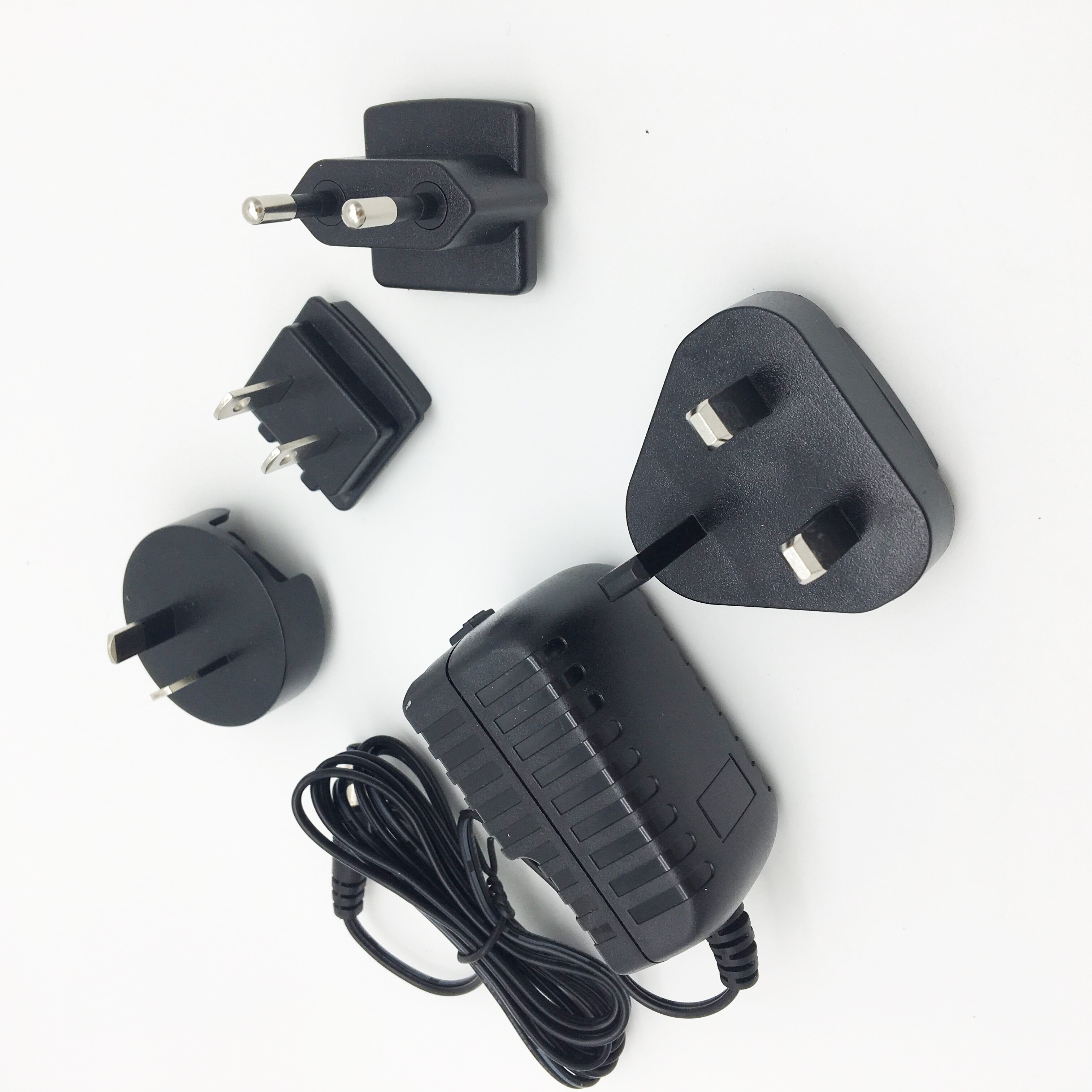 BX-0502000 multi plugs 5v 2a ac dc adapter interchangeable UK US AU EU plugs 10w with cheap price