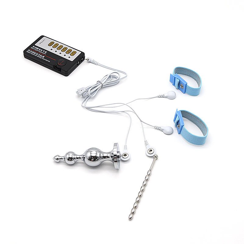 Electro Shock Urethral Dilators Sounding Catheter Chastity Urethra Stimulation Metal Penis Plug