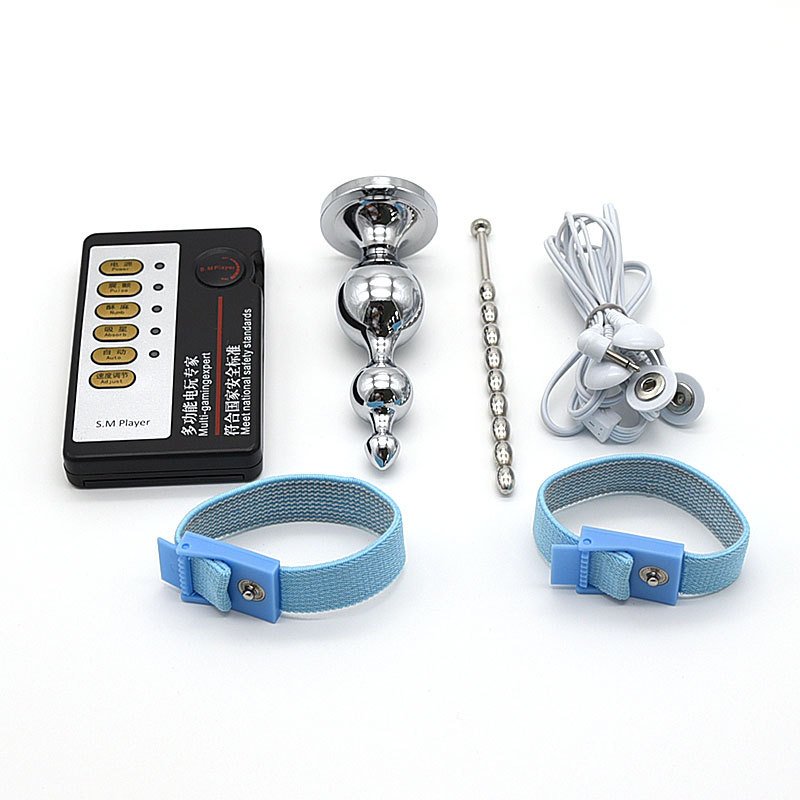 Electro Shock Urethral Dilators Sounding Catheter Chastity Urethra Stimulation Metal Penis Plug