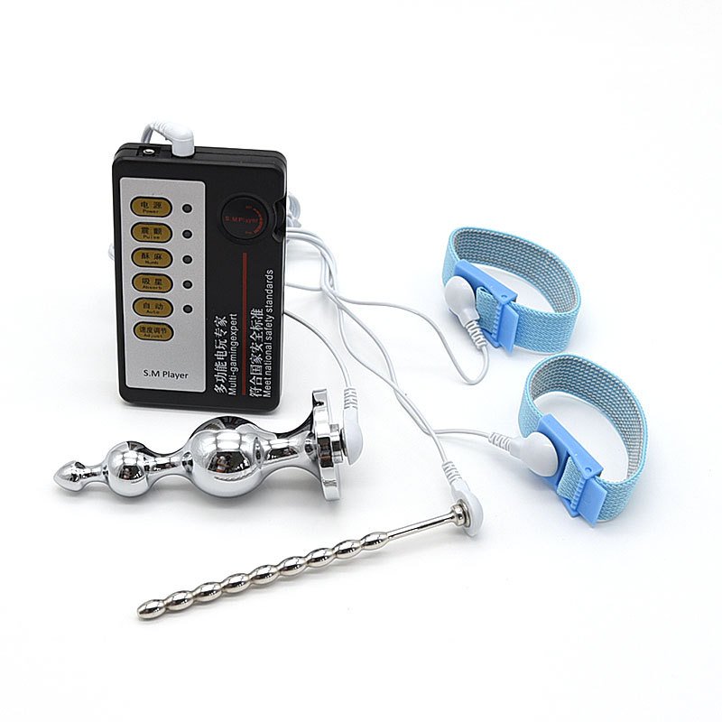 Electro Shock Urethral Dilators Sounding Catheter Chastity Urethra Stimulation Metal Penis Plug