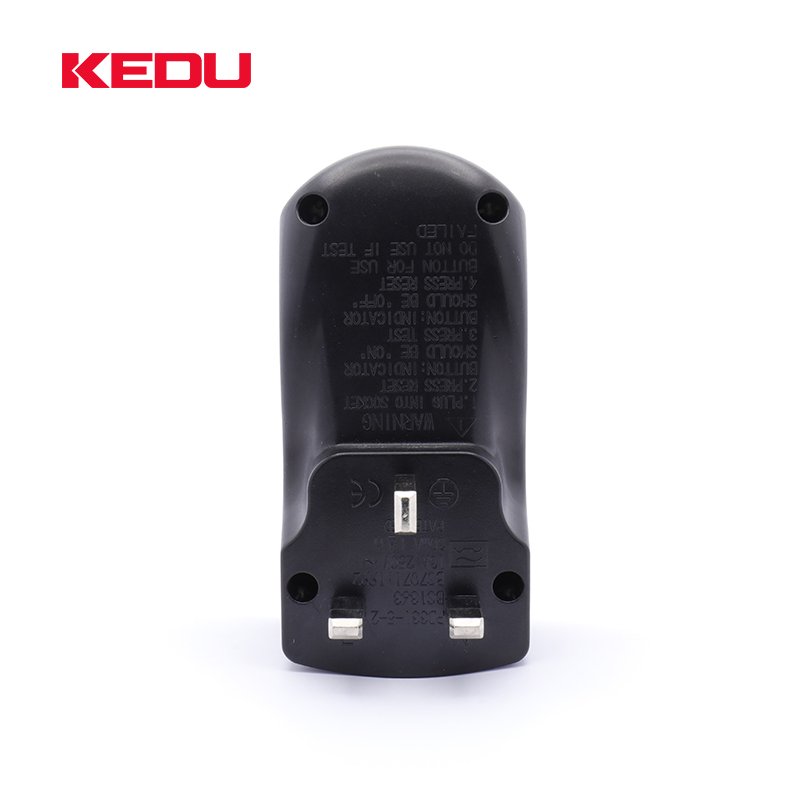 KEDU High Quality British Safety Plug ARCD PRCD With CE,SEMKO Approved