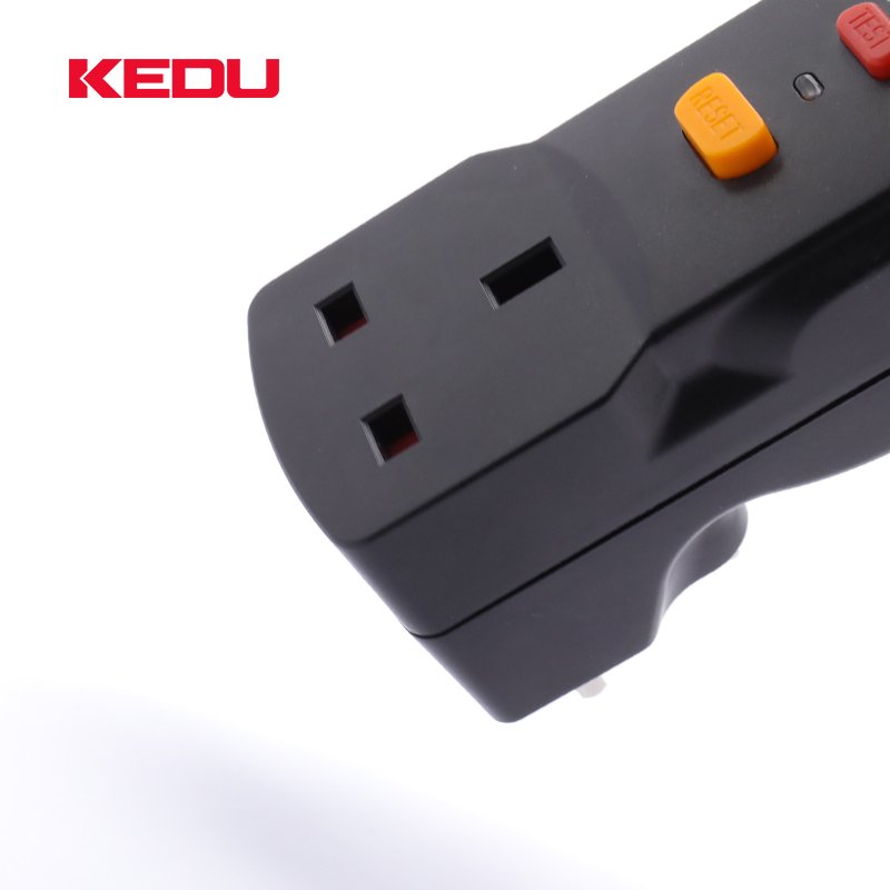 KEDU High Quality British Safety Plug ARCD PRCD With CE,SEMKO Approved