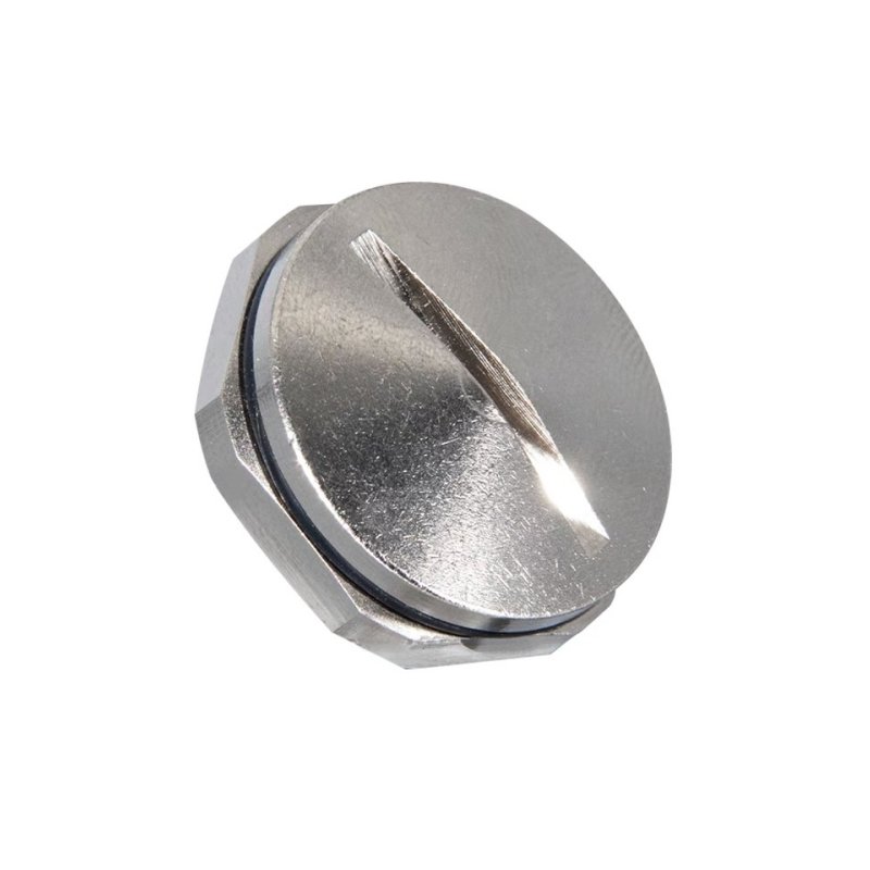 Round head blind plugs Metal hole stop plugs Waterproof Metal blind plug covers for closing unused cable glands