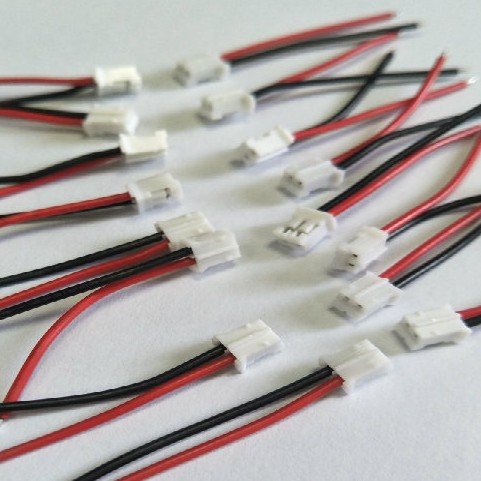 Factory Price Male to Female 2 Pin JST Plug Connector Automotive Wire Harness Cable Assembly
