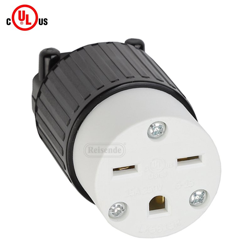 NEMA 6-15R 15a 250v Connector For Manufacturing Machine Female Socket Plug