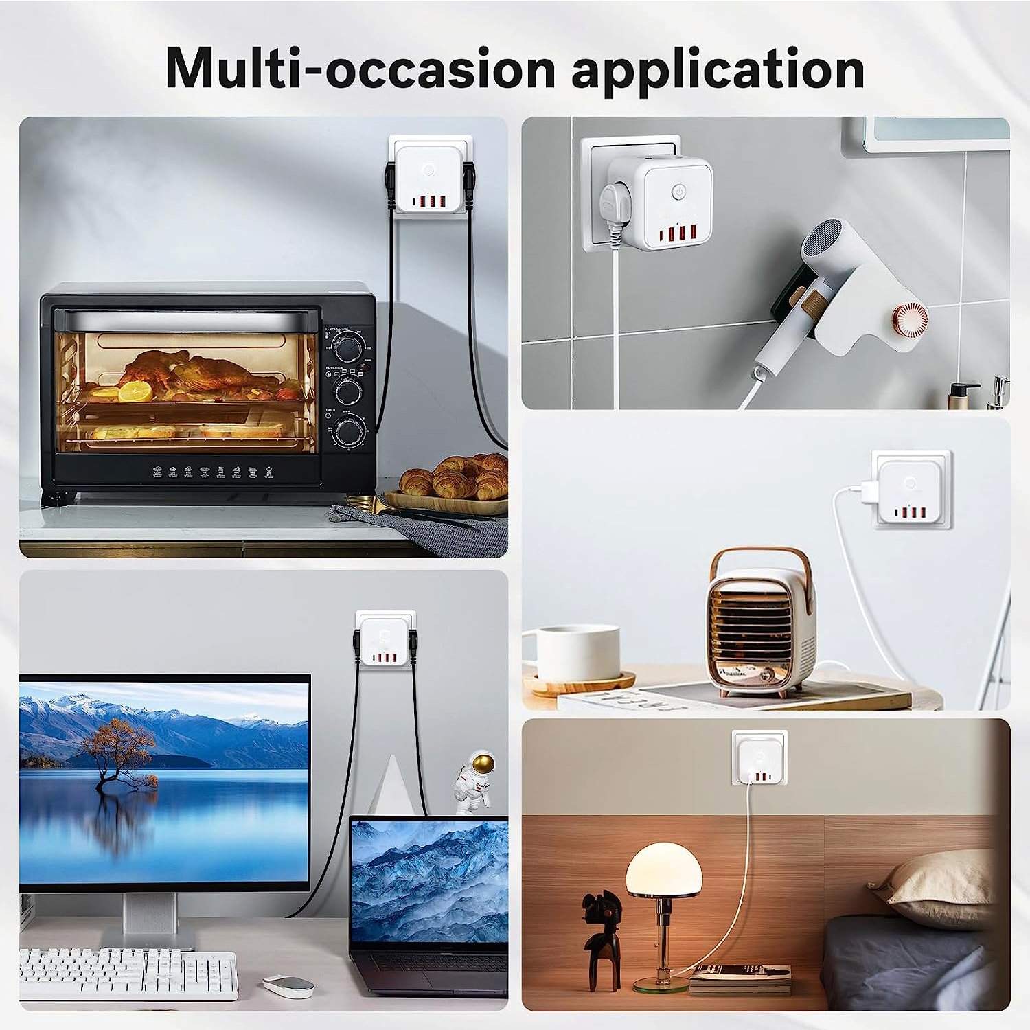 (Hot Offer) NO Smart Plug Extension Cord Electrical Supplies